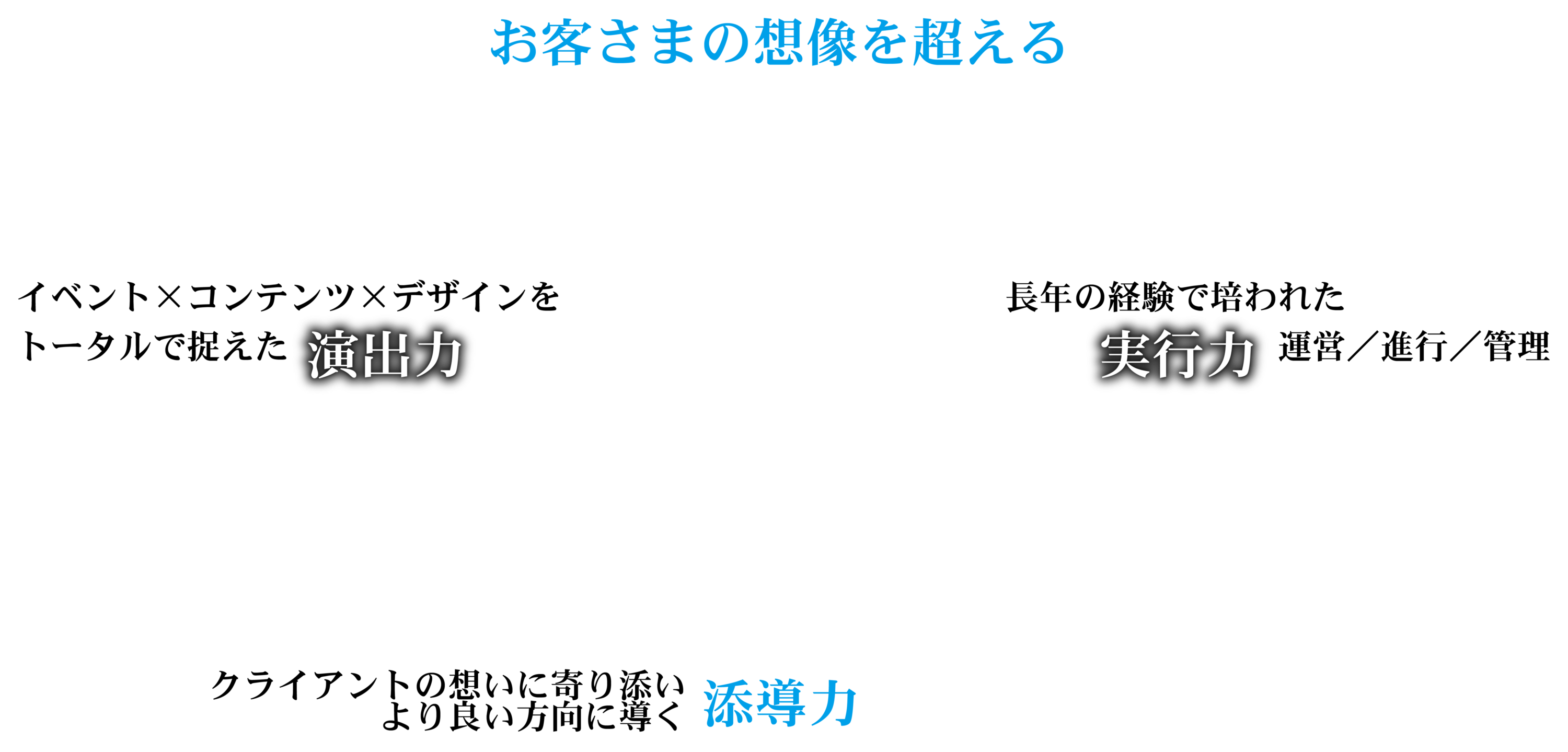 お客さまの想像を超える